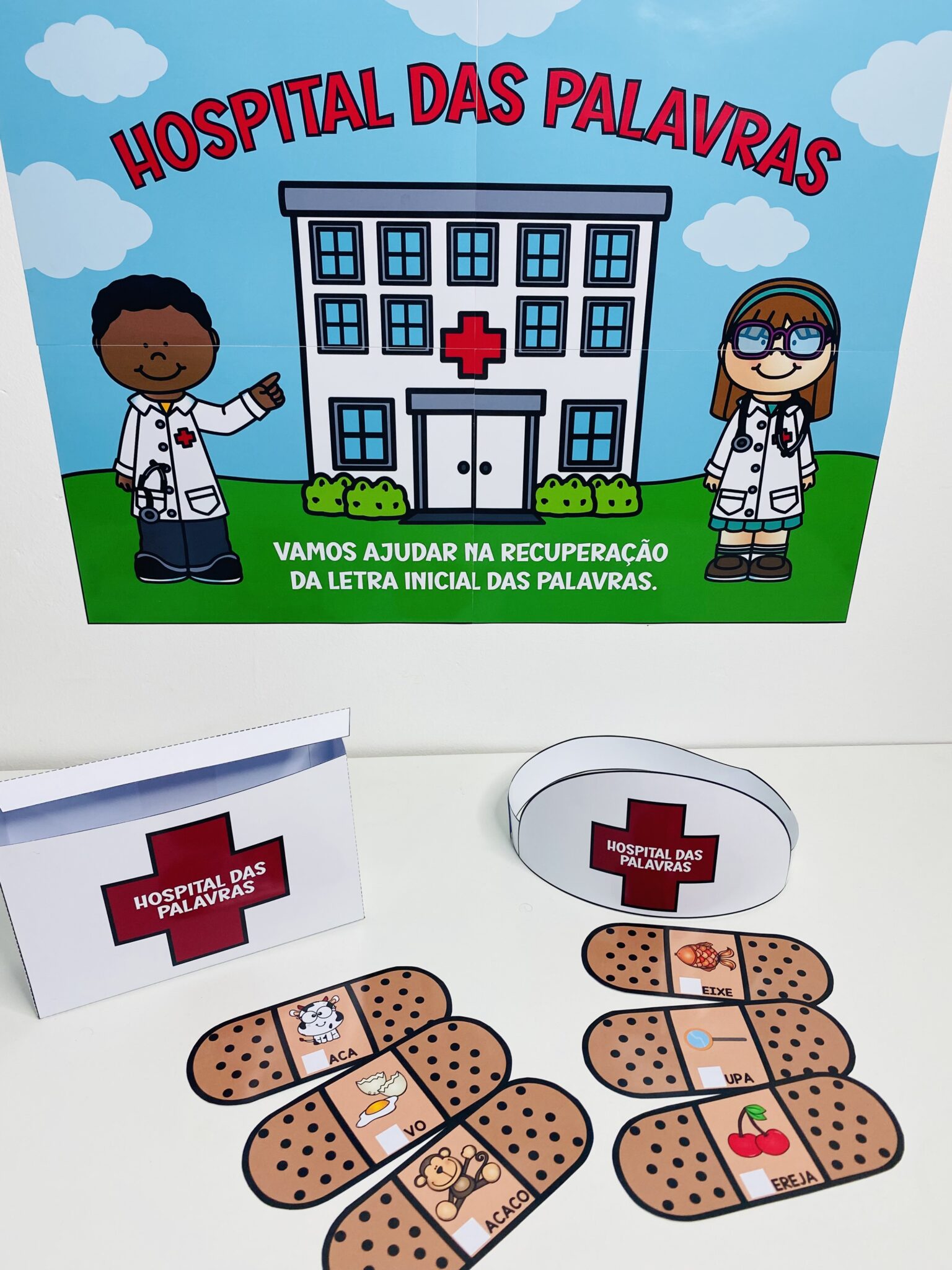 Hospital das palavras – Abc da Scarlett – Materiais pedagógicos Digital