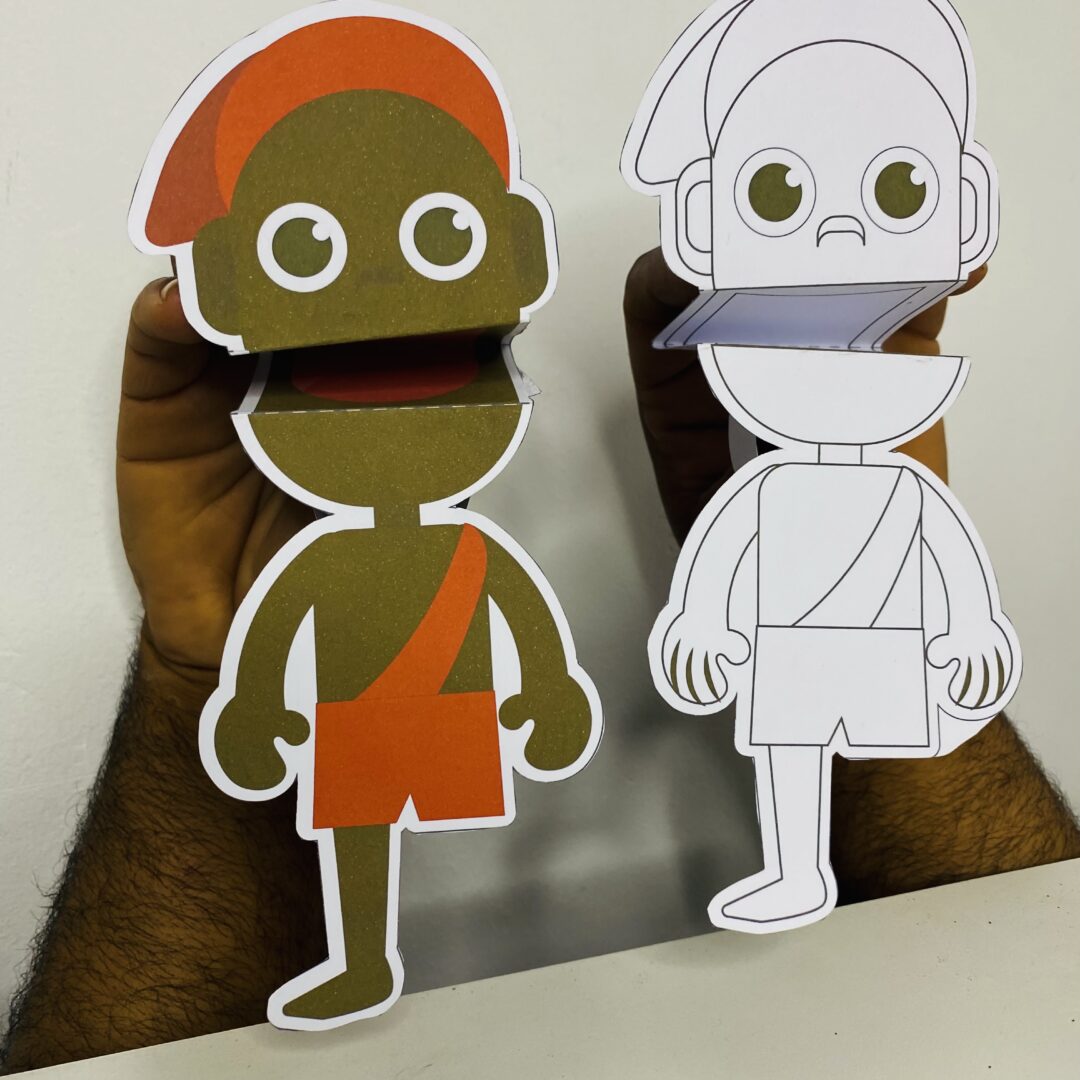 Kit fantoches lendas do folclore