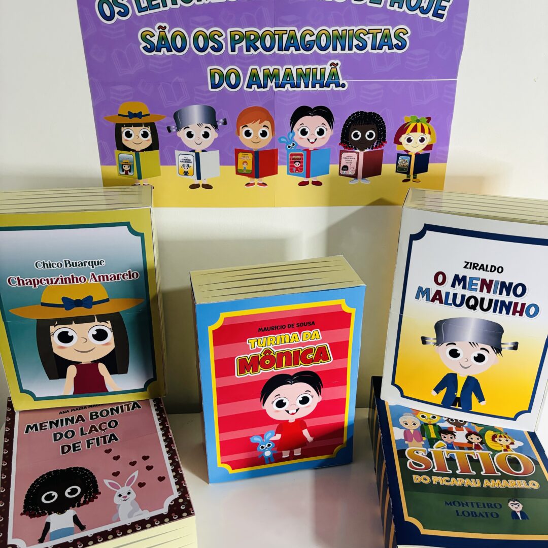 Kit literatura infantil brasileira
