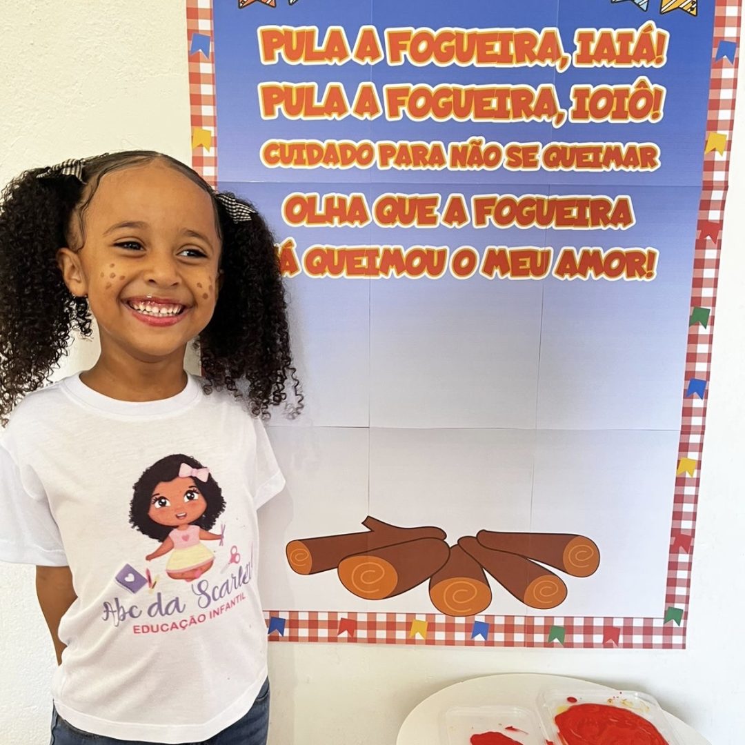 Painel pula fogueira