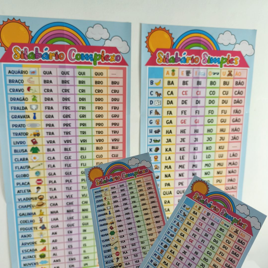 Kit silabários