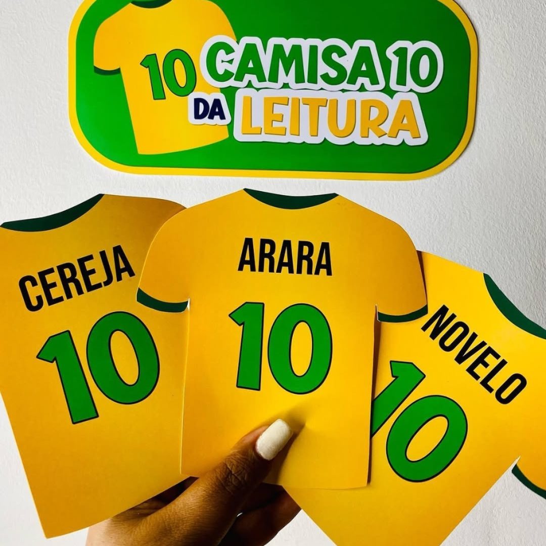 Camisa 10 da leitura